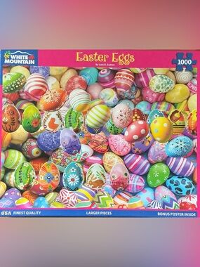White Mountain “Easter Eggs” 1000 piece puzzle